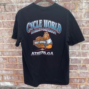 UGA Bulldog Harley Davidson Tshirt